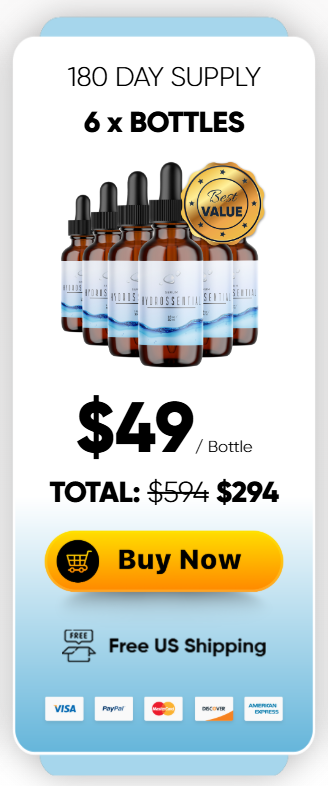hydrossential 6 bottle